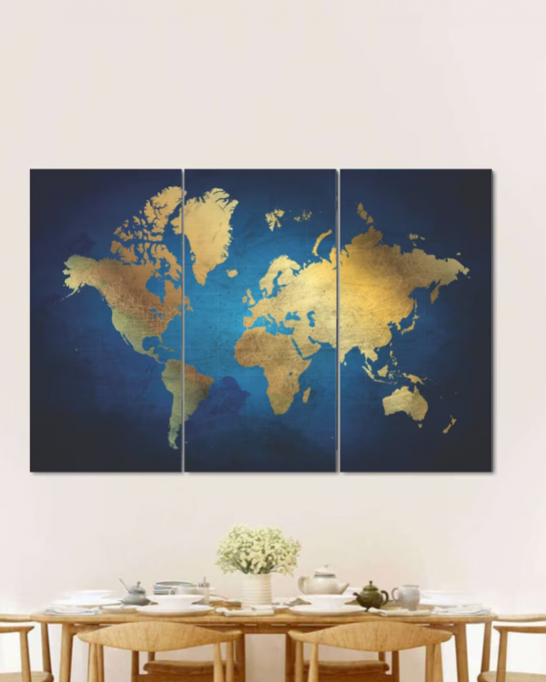 Pemanis dengan Dinding Serba Peta